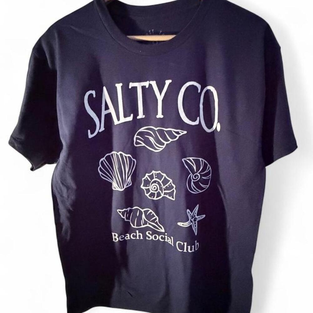 Salty co beach social club T SHIRT